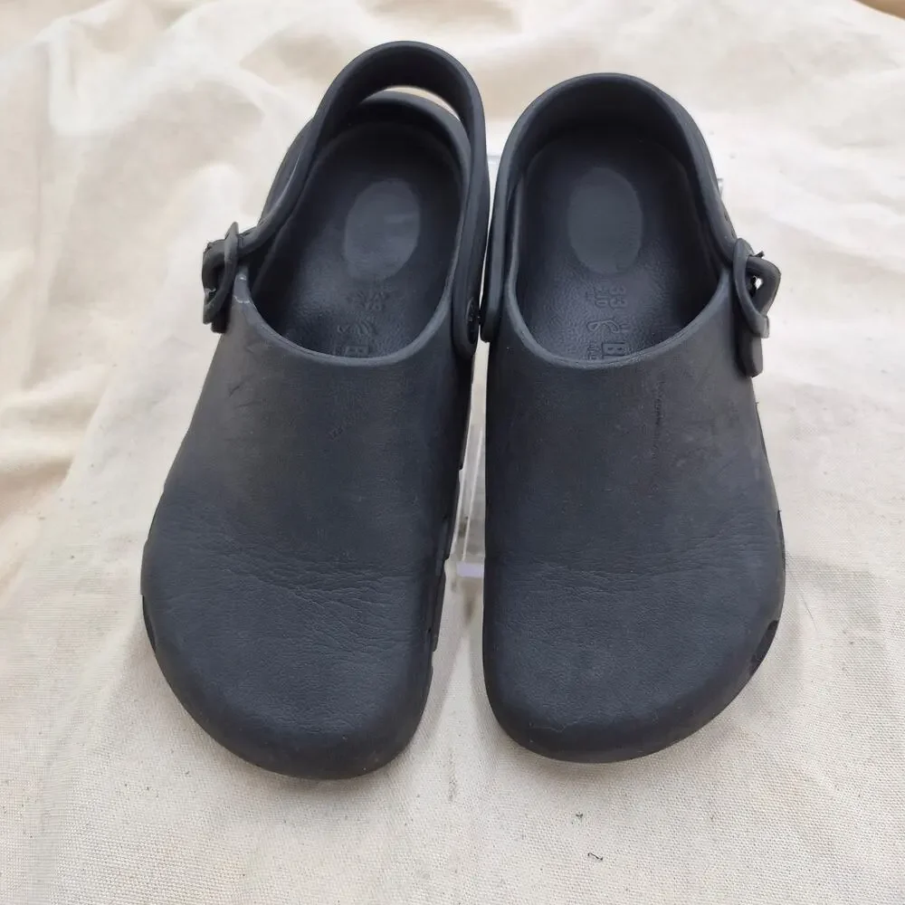 Birkenstock black Birki Flow EVA clogs size 33 unisex 2 -2.5